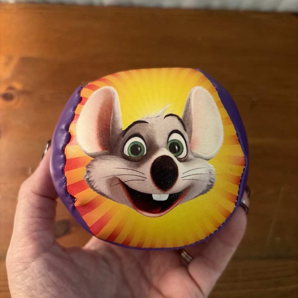 Chuck E Cheese Play Ball Plush Toy Kids Collectible Restaurant Fun Express